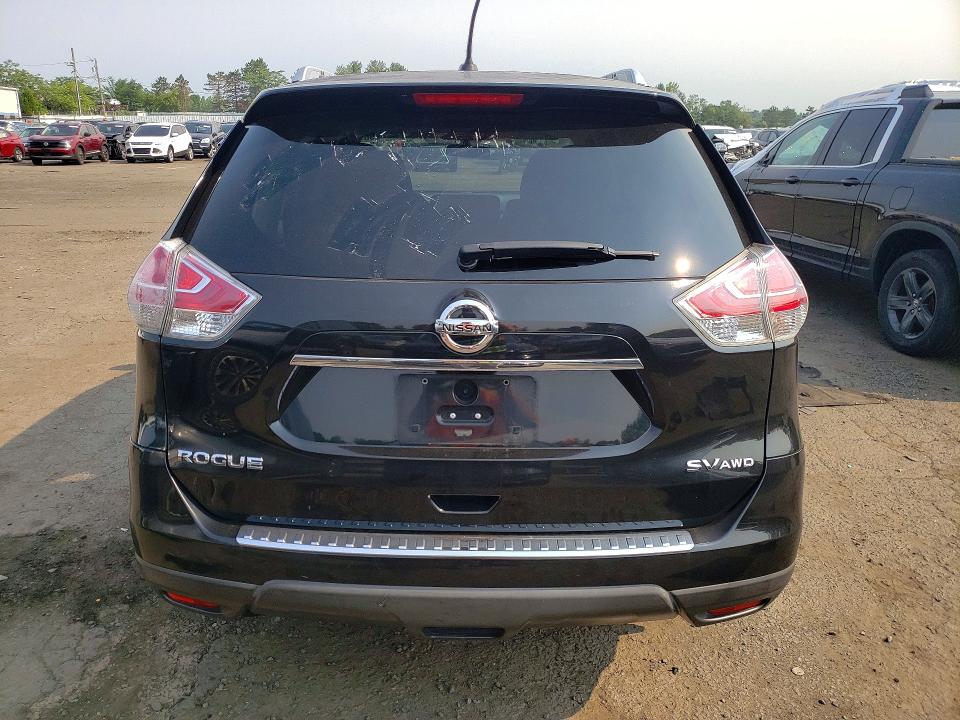 2016 Nissan Rogue მანქანა იყიდება აუქციონზე, vin: KNMAT2MV9GP639802, აუქციონის ნომერი: 60574096