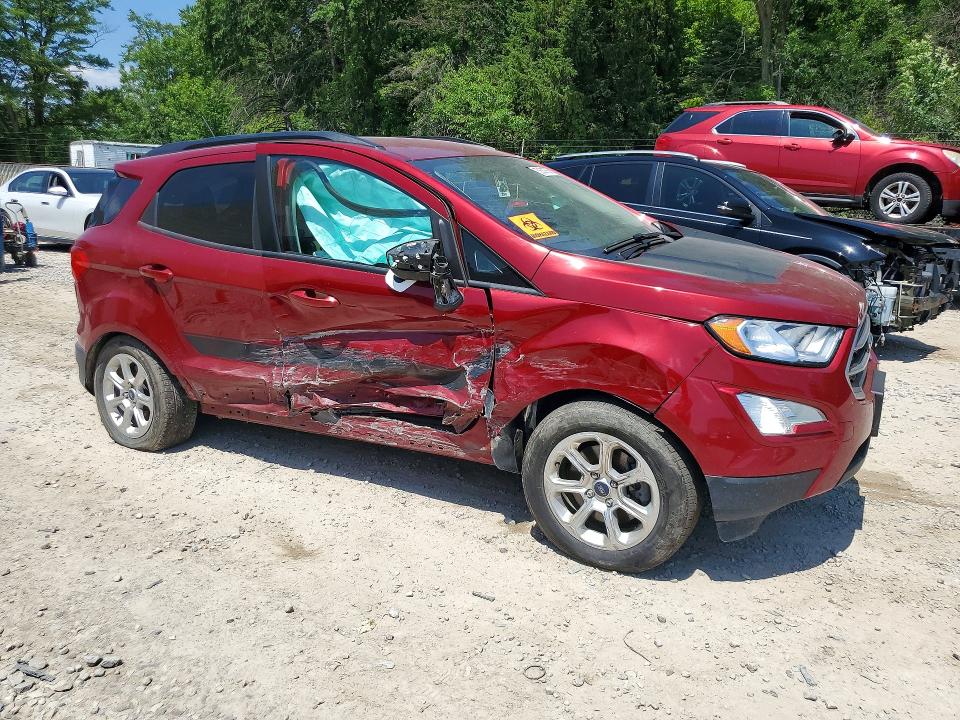 59337556 :رقم المزاد ، MAJ6S3GLXNC463667 vin ، 2022 Ford Ecosport مزاد بيع