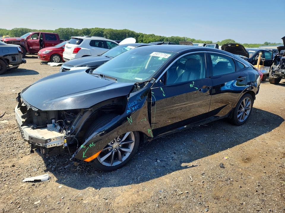 2019 Honda Civic მანქანა იყიდება აუქციონზე, vin: 19XFC1F7XKE200194, აუქციონის ნომერი: 59071716