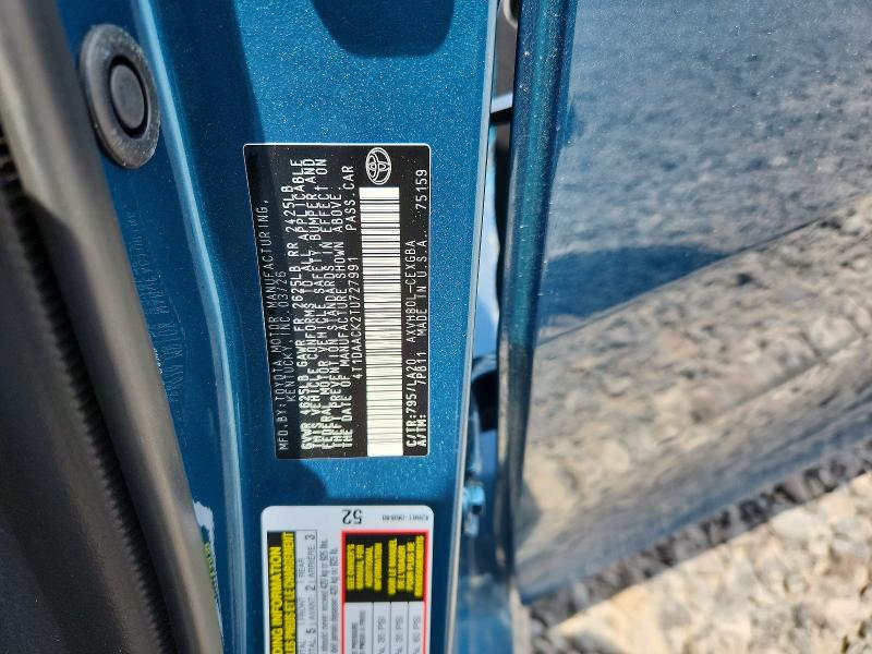 Продажа на аукционе авто 2026 Toyota Camry, vin: 4T1DAACK2TU727991, номер лота: 62121536