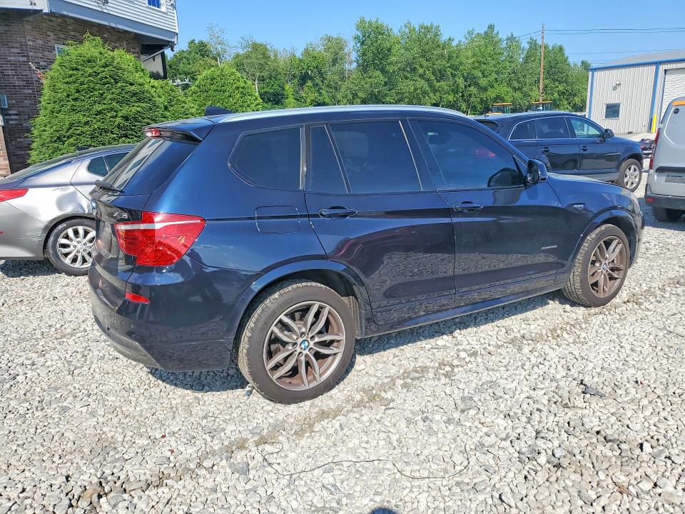 2016 Bmw X3 მანქანა იყიდება აუქციონზე, vin: 5UXWX9C57G0D85828, აუქციონის ნომერი: 62088956