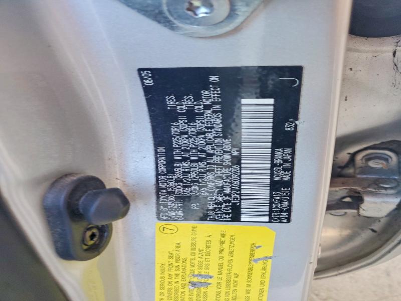 61161166 :رقم المزاد ، JTEDP21AX60092206 vin ، 2006 Toyota Highlander مزاد بيع