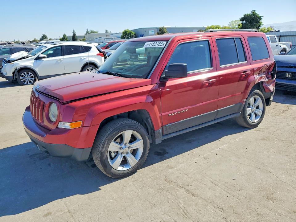 2012 Jeep Patriot მანქანა იყიდება აუქციონზე, vin: 1C4NJPFA9CD548507, აუქციონის ნომერი: 61183186