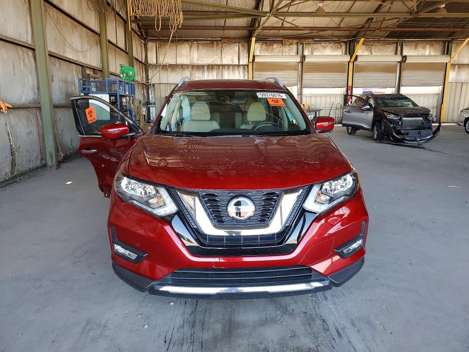 59376016 :رقم المزاد ، 5N1AT2MT1KC832553 vin ، 2019 Nissan Rogue مزاد بيع