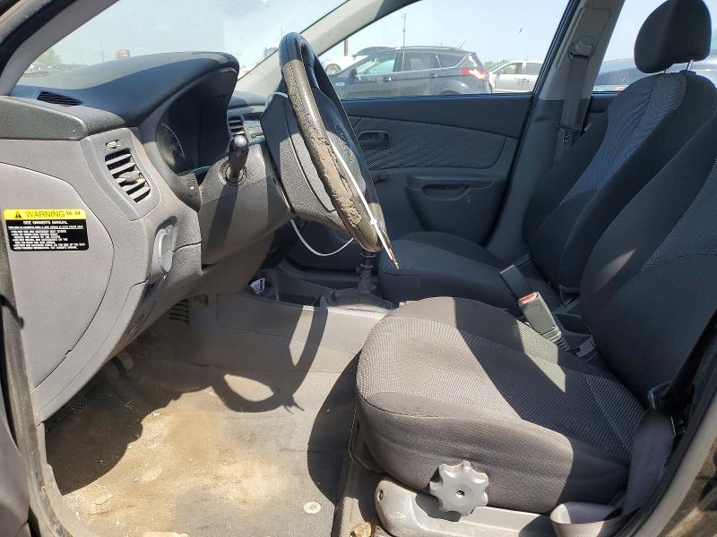 2009 Kia Rio მანქანა იყიდება აუქციონზე, vin: KNADE223596547987, აუქციონის ნომერი: 59636036