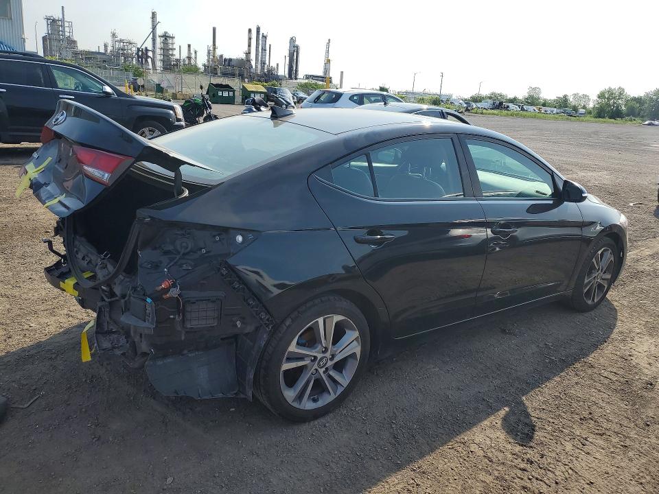 Продаж на аукціоні авто 2018 Hyundai Elantra, vin: KMHD84LFXJU601987, номер лоту: 61679676