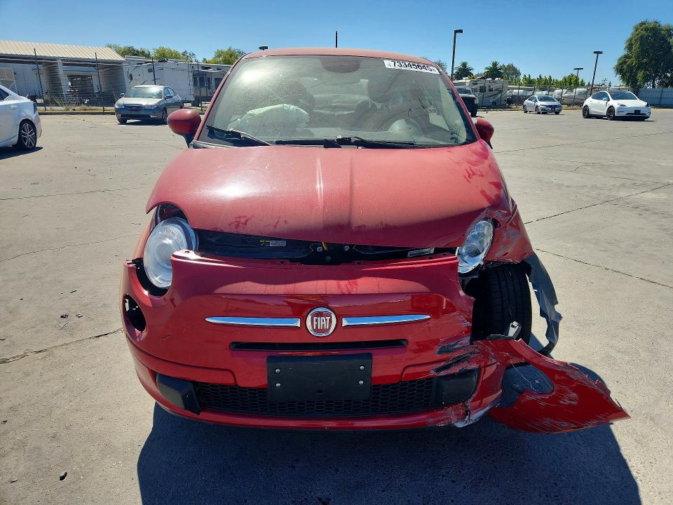 2013 Fiat 500 მანქანა იყიდება აუქციონზე, vin: 3C3CFFAR6DT654834, აუქციონის ნომერი: 73345645