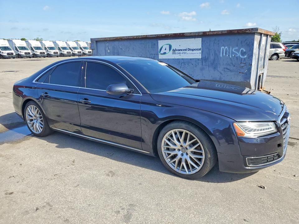 2015 Audi A8 მანქანა იყიდება აუქციონზე, vin: WAUJ2AFD5FN034085, აუქციონის ნომერი: 61695826
