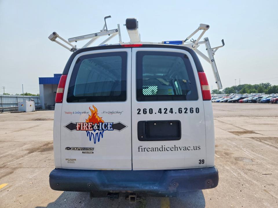 2014 Chevrolet Express G2500 მანქანა იყიდება აუქციონზე, vin: 1GCWGFCA1E1205860, აუქციონის ნომერი: 60952866