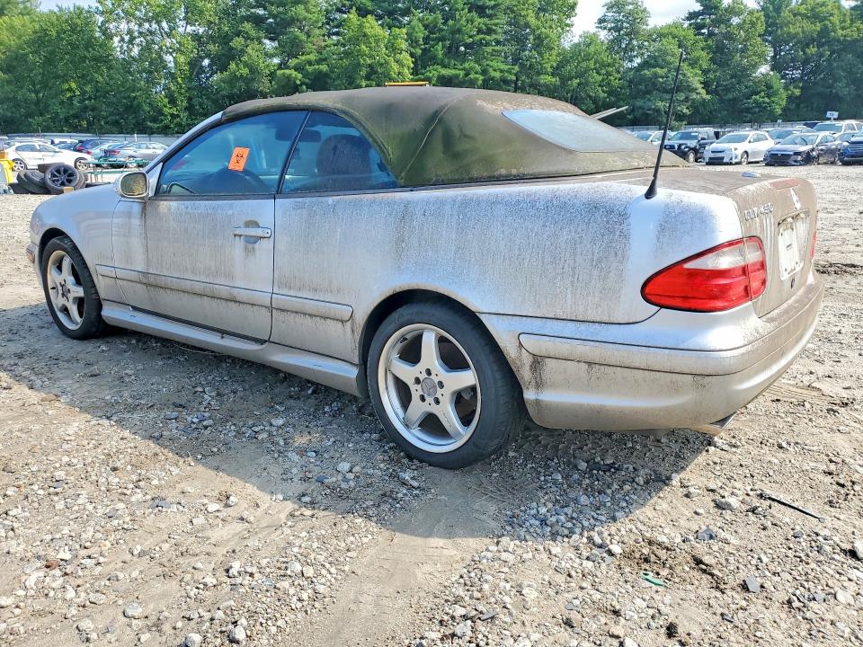 Aukcja sprzedaży 2002 Mercedes-benz Clk, vin: WDBLK70G62T103758, numer aukcji: 62171956