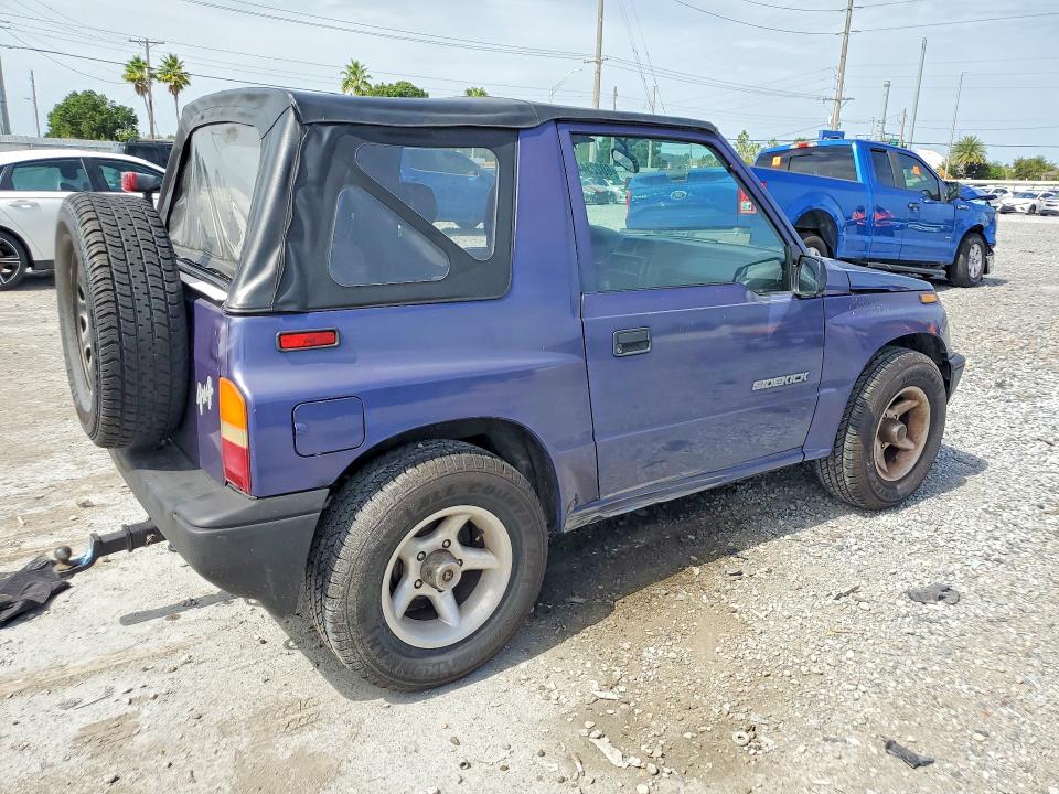 1997 Suzuki Sidekick მანქანა იყიდება აუქციონზე, vin: 2S3TC02C1V6400984, აუქციონის ნომერი: 60223446