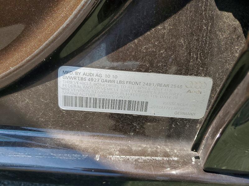 Продажа на аукционе авто 2011 Audi A4, vin: WAUFFAFL5BN027584, номер лота: 61055926