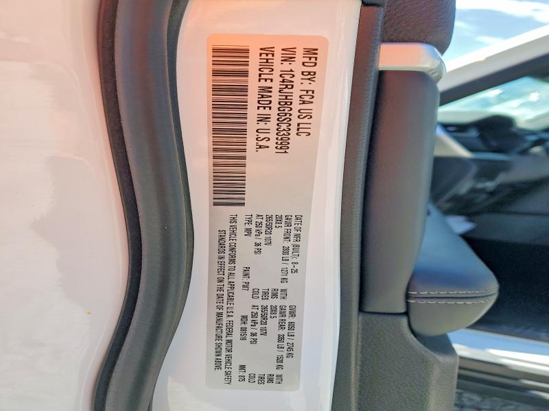 Продаж на аукціоні авто 2025 Jeep Grand Cherokee, vin: 1C4RJHBG6SC339991, номер лоту: 61068636