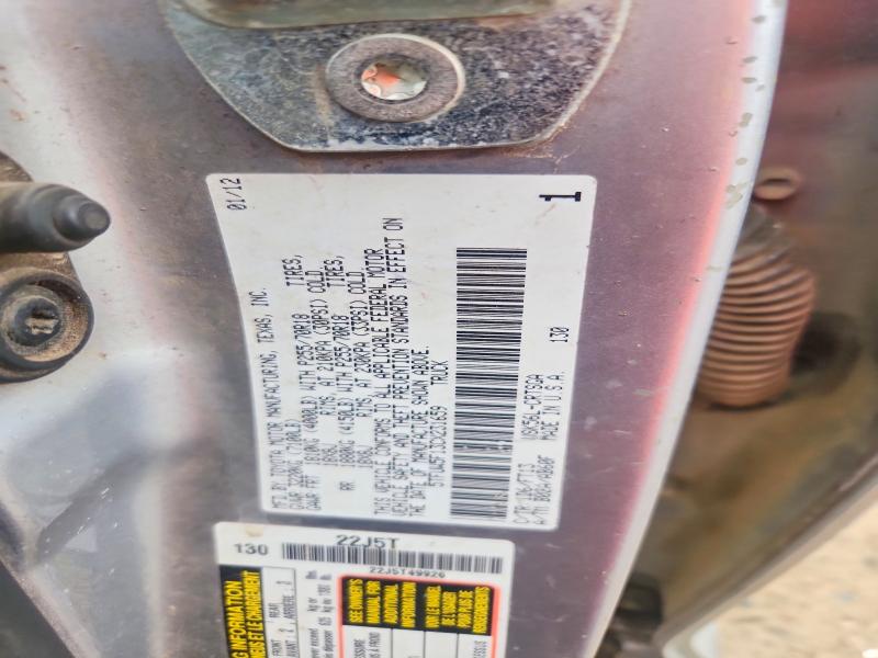 59857216 :رقم المزاد ، 5TFUW5F13CX231659 vin ، 2012 Toyota Tundra مزاد بيع