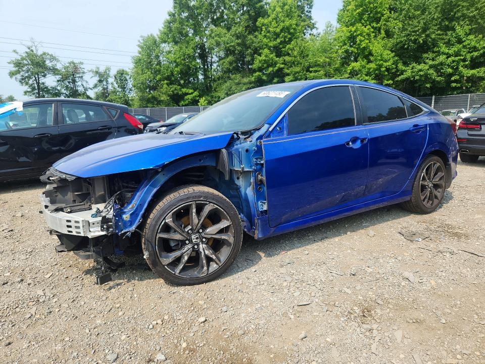 Продажа на аукционе авто 2019 Honda Civic, vin: 2HGFC2F81KH538216, номер лота: 60823186