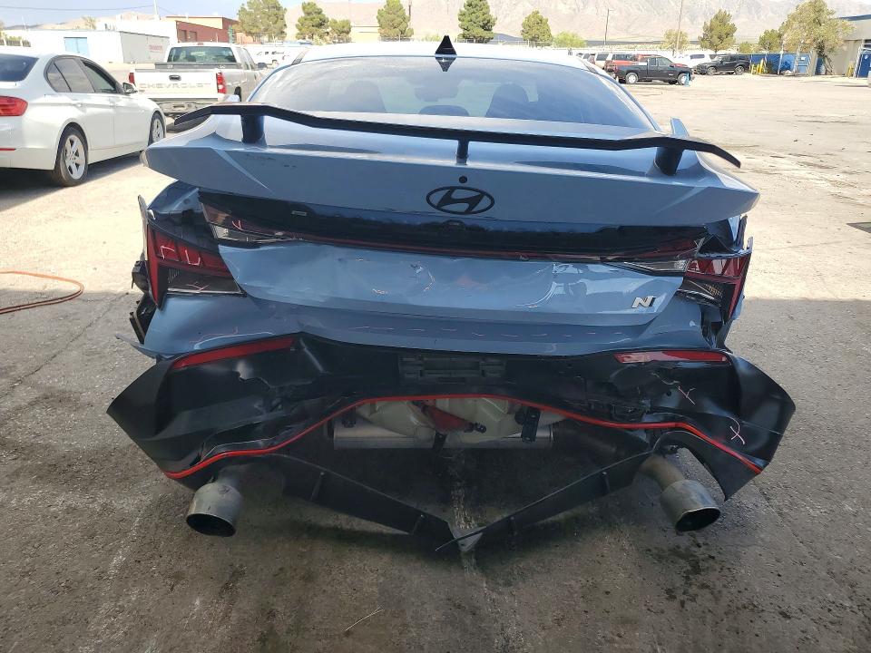 2025 Hyundai Elantra N მანქანა იყიდება აუქციონზე, vin: KMHLW4DK8SU026254, აუქციონის ნომერი: 60654016
