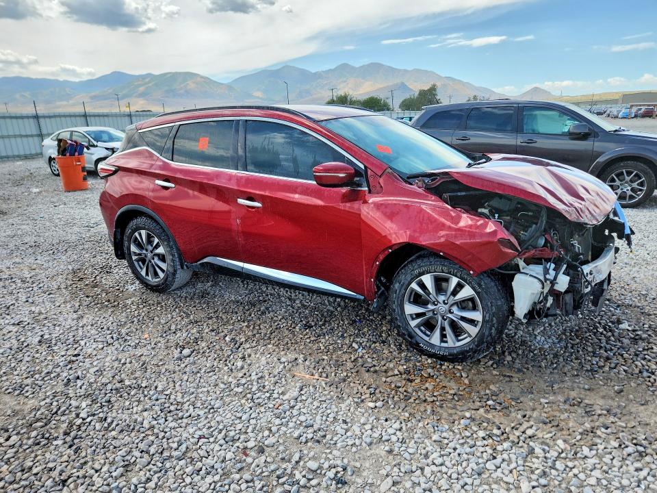 61028016 :رقم المزاد ، 5N1AZ2MH9FN280126 vin ، 2015 Nissan Murano مزاد بيع