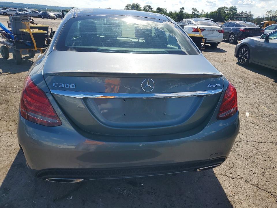 2018 Mercedes-benz C მანქანა იყიდება აუქციონზე, vin: 55SWF4KB5JU244923, აუქციონის ნომერი: 60262226