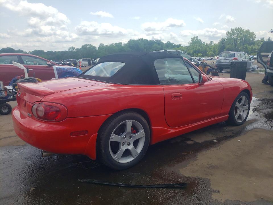 Продаж на аукціоні авто 2003 Mazda Mx-5 Miata, vin: JM1NB353X30305272, номер лоту: 62021316