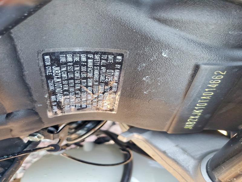 2026 Kawasaki Zx636 მანქანა იყიდება აუქციონზე, vin: JKBZXJK10TA014662, აუქციონის ნომერი: 60686436