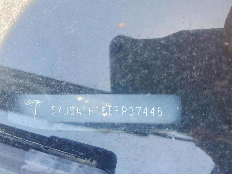 61051146 :رقم المزاد ، 5YJSA1H16EFP37446 vin ، 2014 Tesla Model S مزاد بيع