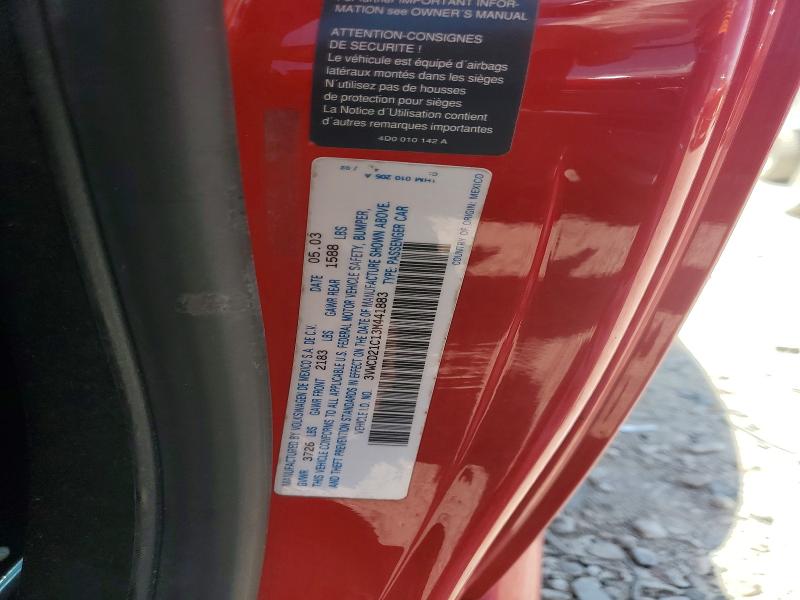Продажа на аукционе авто 2003 Volkswagen New Beetle, vin: 3VWCD21C13M441883, номер лота: 59309506