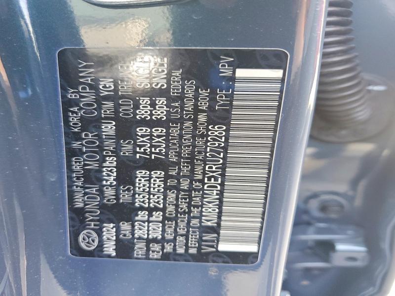 2024 Hyundai Ioniq 5 მანქანა იყიდება აუქციონზე, vin: KM8KN4DEXRU279286, აუქციონის ნომერი: 62874506