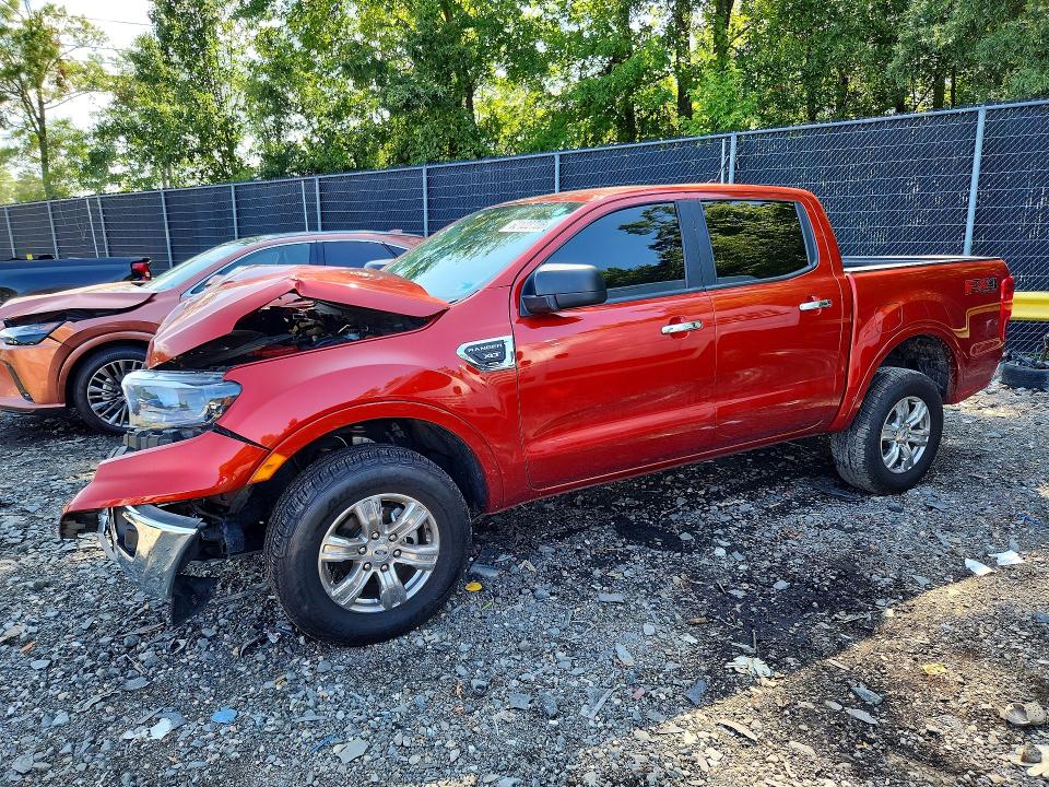 2019 Ford Ranger მანქანა იყიდება აუქციონზე, vin: 1FTER4FH3KLA02357, აუქციონის ნომერი: 62122726