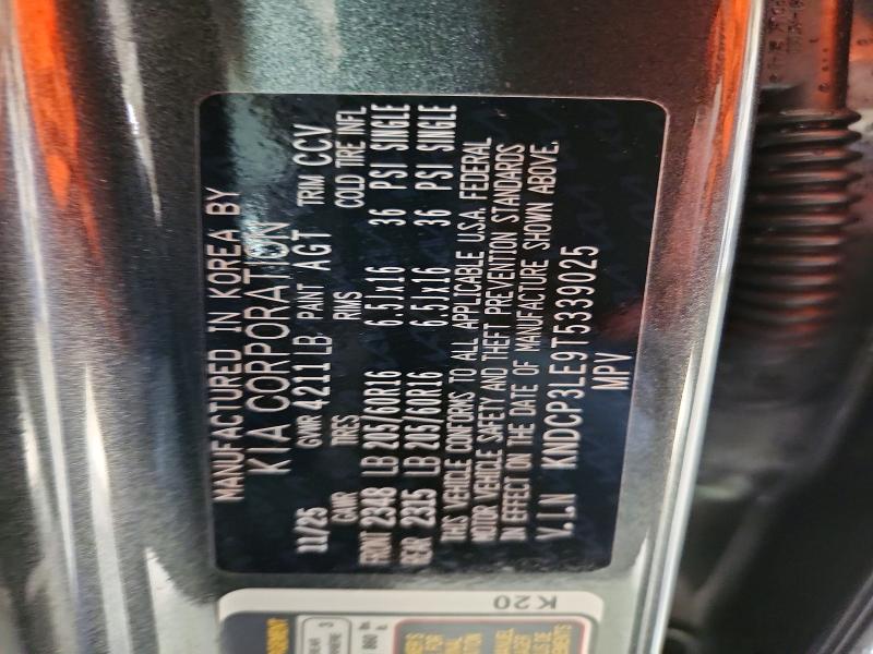 Продаж на аукціоні авто 2026 Kia Niro, vin: KNDCP3LE9T5339025, номер лоту: 60708776