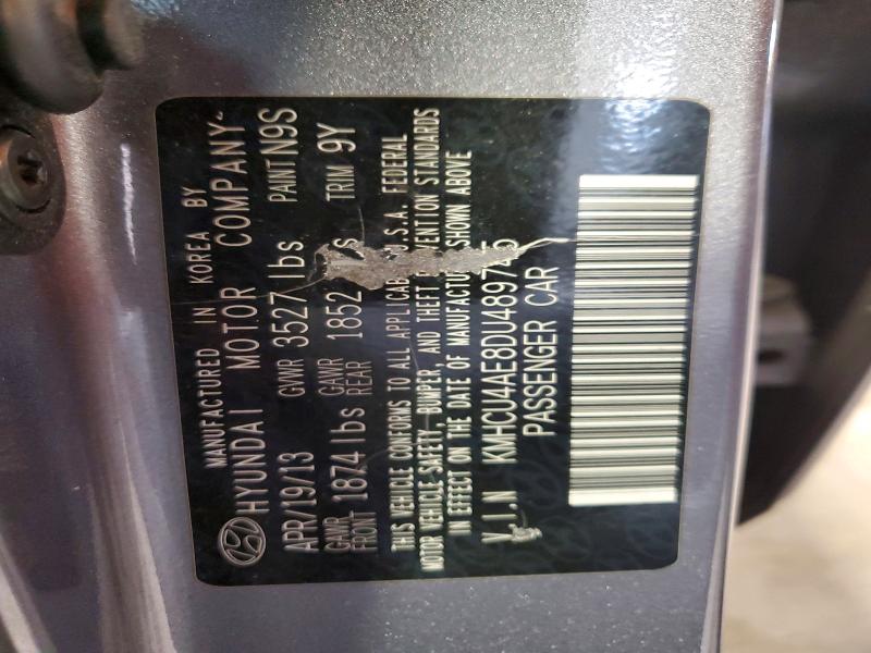 Продаж на аукціоні авто 2013 Hyundai Accent, vin: KMHCU4AE8DU489745, номер лоту: 59158826