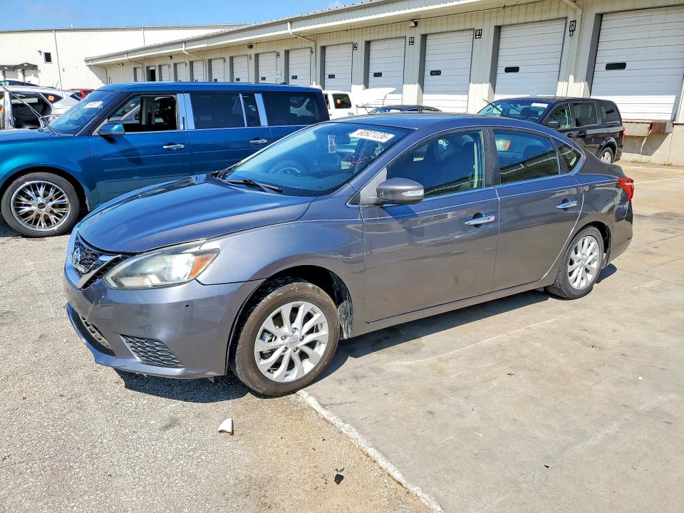 60921236 :رقم المزاد ، 3N1AB7AP8KL607310 vin ، 2019 Nissan Sentra مزاد بيع