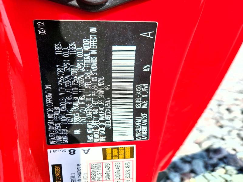 Aukcja sprzedaży 2012 Toyota Fj Cruiser, vin: JTEBU4BF3CK135077, numer aukcji: 60225736