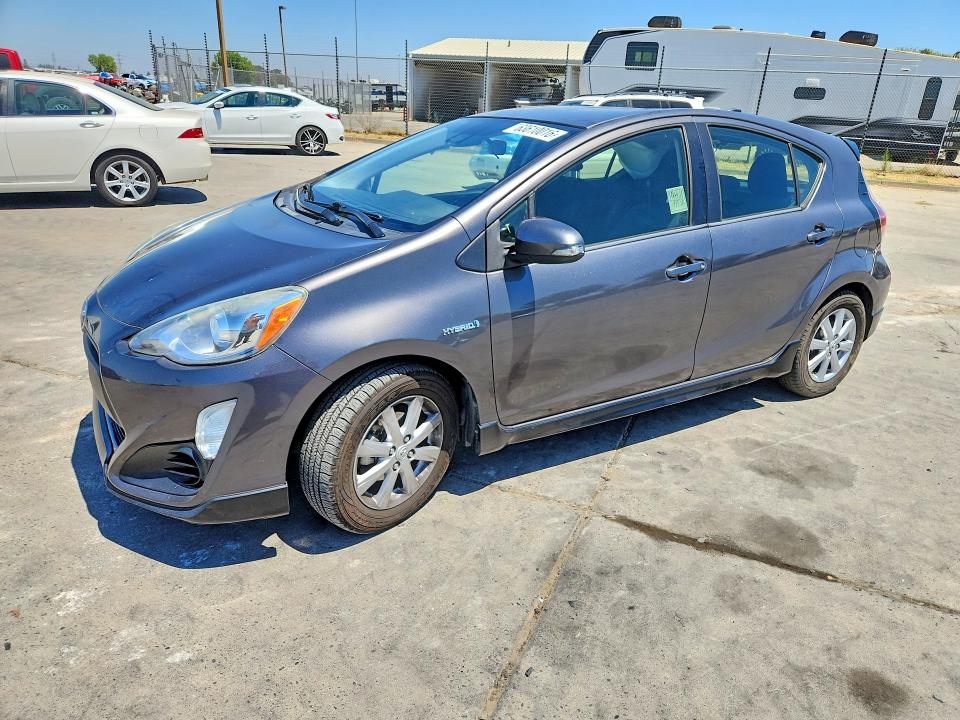 2017 Toyota Prius C მანქანა იყიდება აუქციონზე, vin: JTDKDTB35H1597822, აუქციონის ნომერი: 63610016