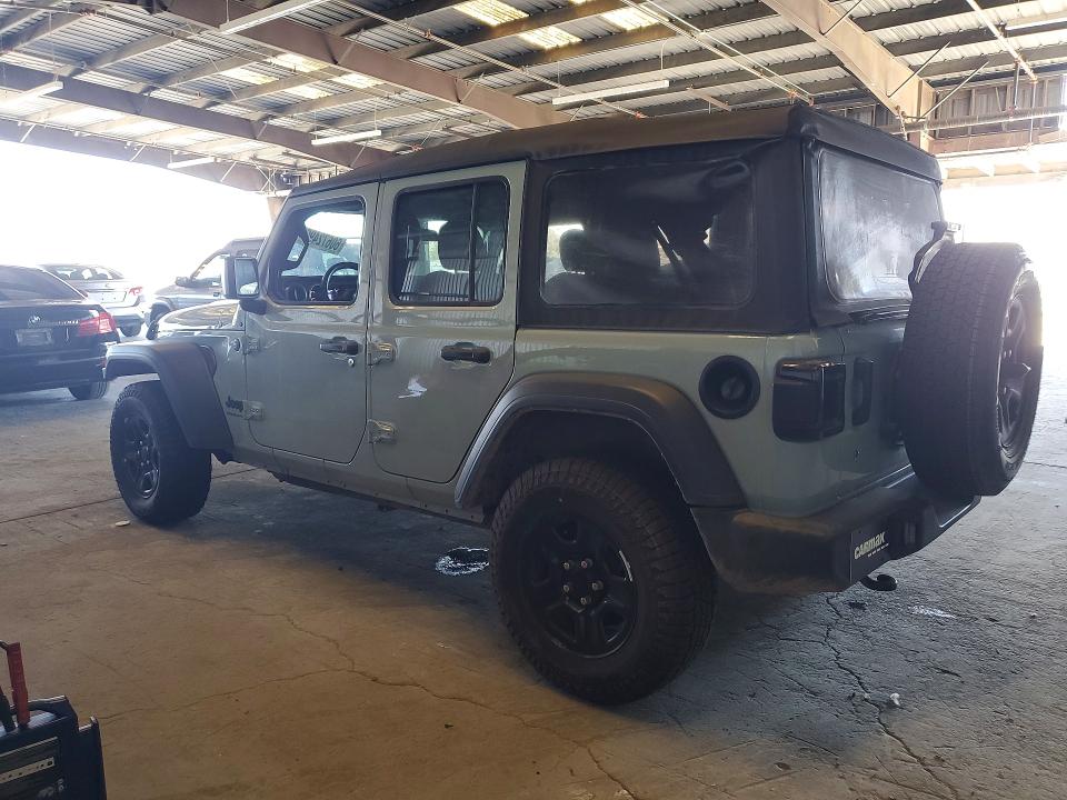 60672496 :رقم المزاد ، 1C4HJXDG1PW655310 vin ، 2023 Jeep Wrangler مزاد بيع