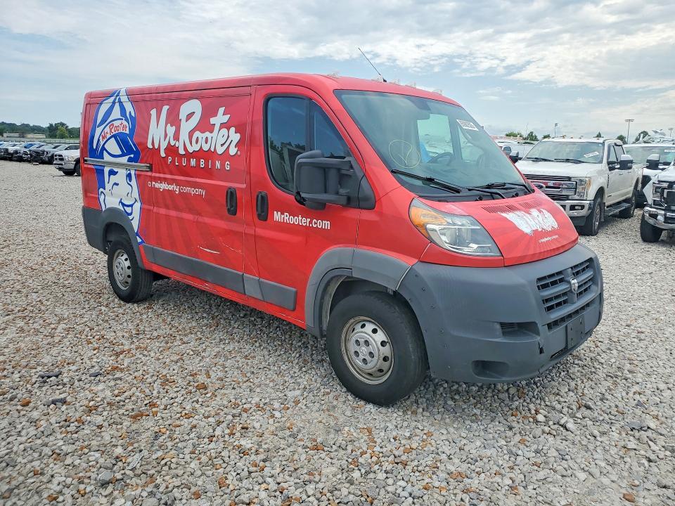 2018 Ram Promaster 1500 მანქანა იყიდება აუქციონზე, vin: 3C6TRVAG9JE156002, აუქციონის ნომერი: 85982505