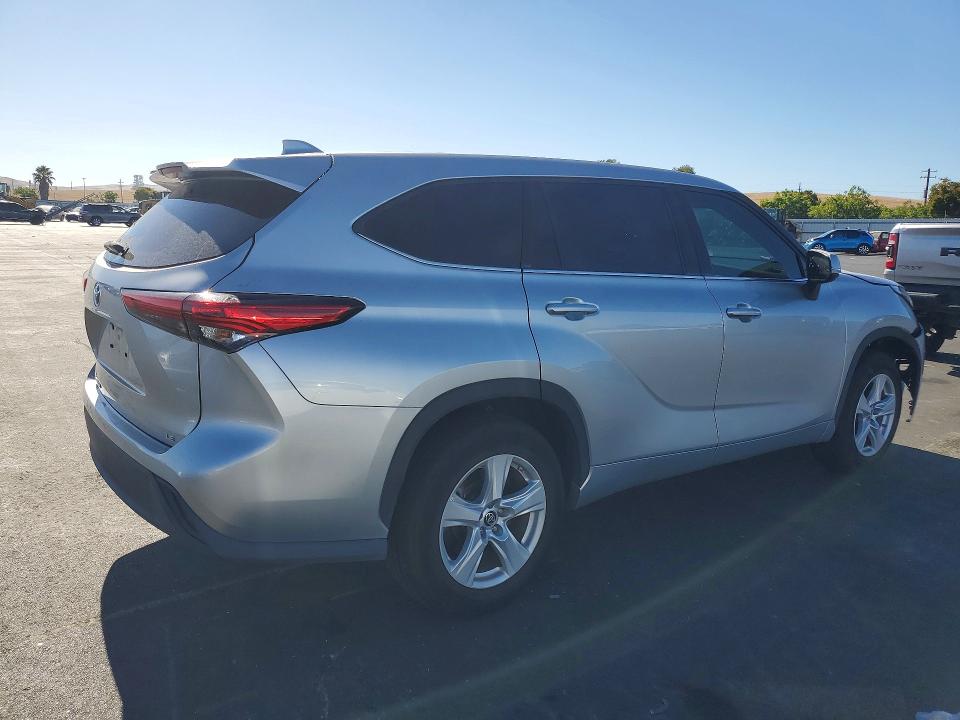 63243256 :رقم المزاد ، 5TDZZRAH0MS081249 vin ، 2021 Toyota Highlander مزاد بيع