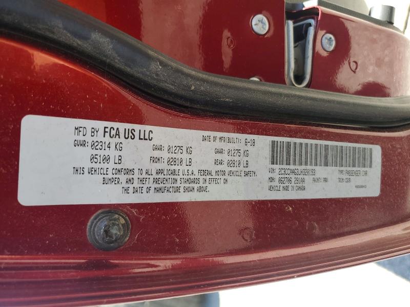 Aukcja sprzedaży 2018 Chrysler 300, vin: 2C3CCAAG3JH320193, numer aukcji: 61432236