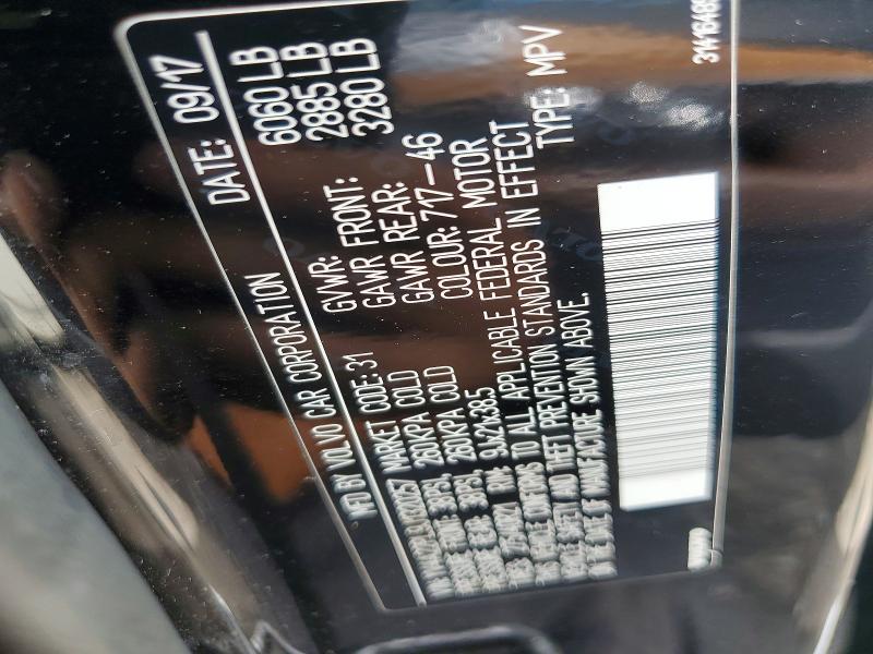 Продаж на аукціоні авто 2018 Volvo Xc90, vin: YV4A22PL9J1320257, номер лоту: 63124176