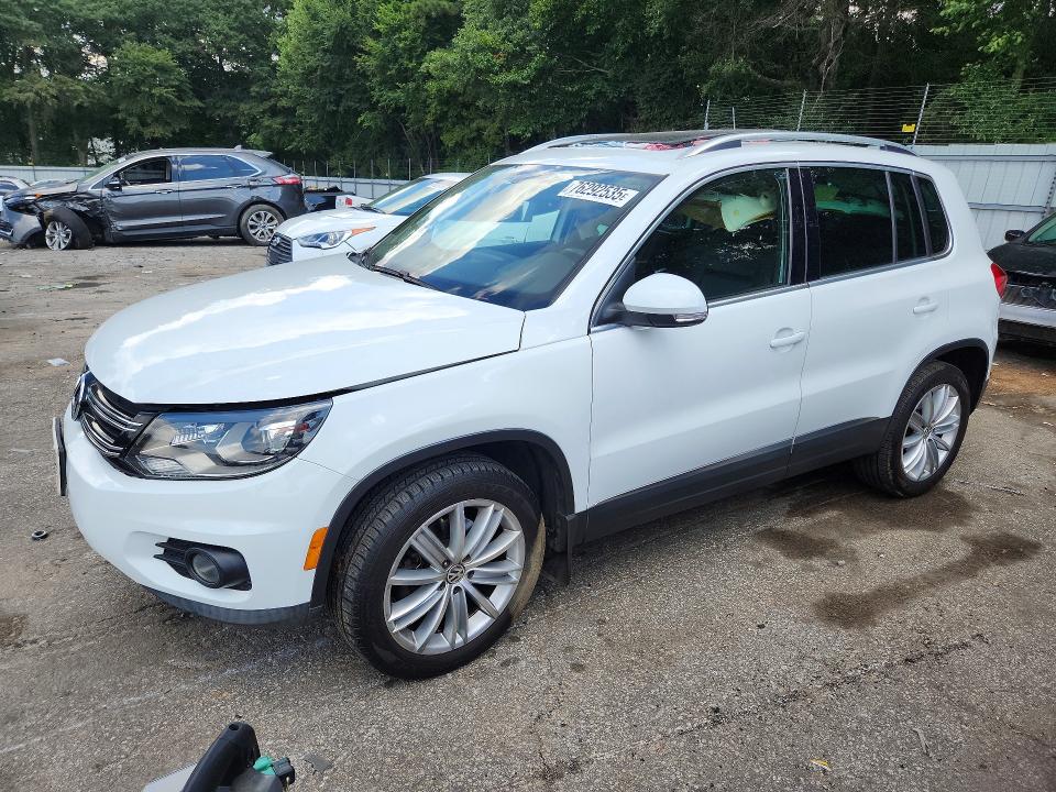 Auction sale of the 2016 Volkswagen Tiguan, vin: WVGBV7AX9GW522871, lot number: 76292535