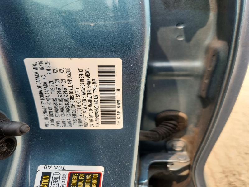 Aukcja sprzedaży 2016 Honda Cr-v, vin: 2HKRM4H52GH683495, numer aukcji: 61489116