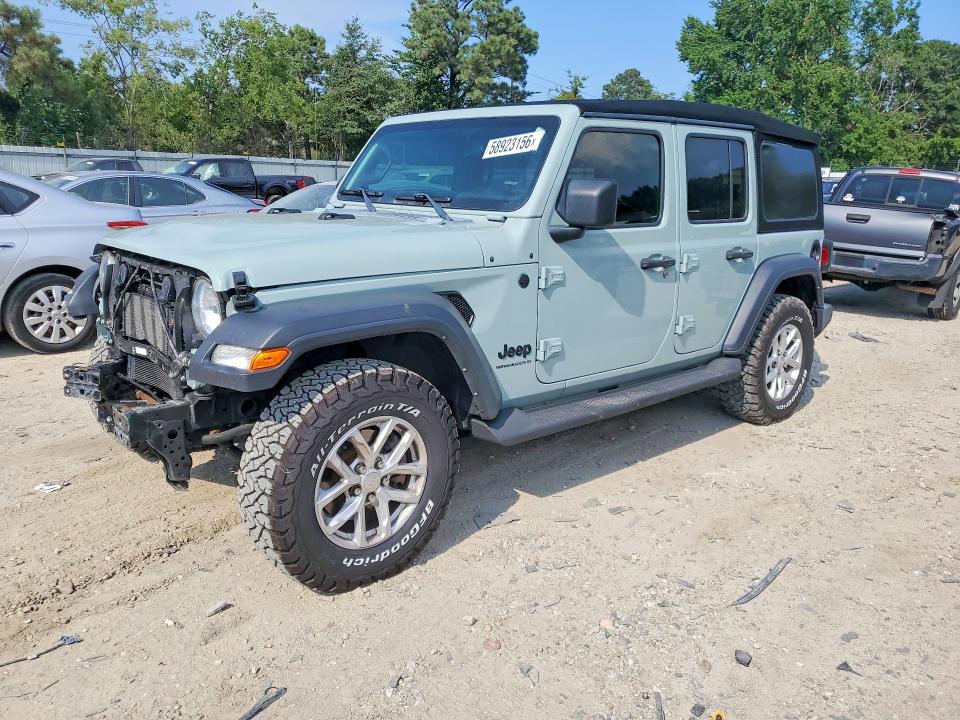 58923156 :رقم المزاد ، 1C4HJXDG5PW686656 vin ، 2023 Jeep Wrangler مزاد بيع