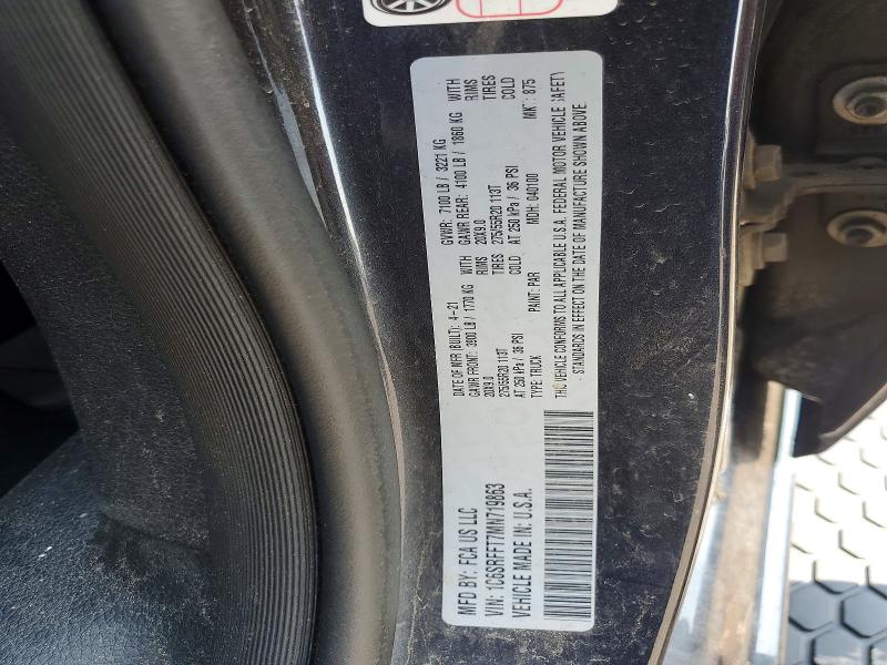 63346466 :رقم المزاد ، 1C6SRFFT7MN719863 vin ، 2021 Ram 1500 مزاد بيع