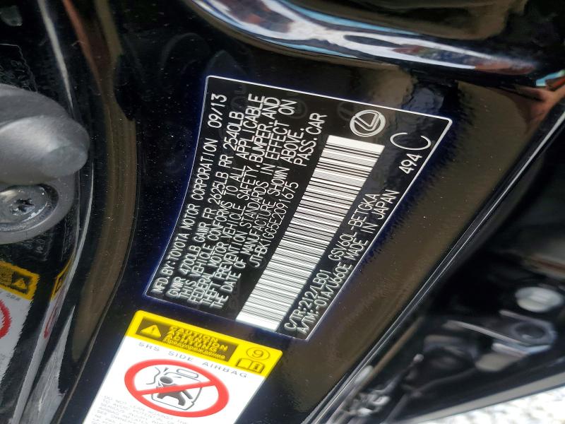 Продажа на аукционе авто 2014 Lexus Es, vin: JTHBK1GG5E2091675, номер лота: 59595366