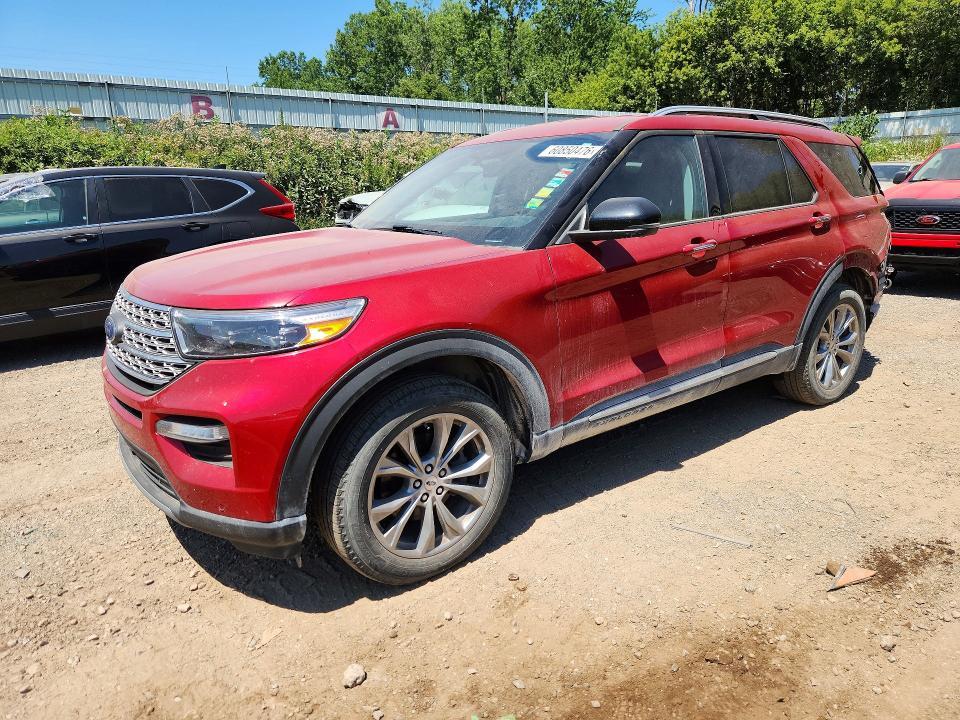 60850476 :رقم المزاد ، 1FMSK8FH5NGB50761 vin ، 2022 Ford Explorer مزاد بيع