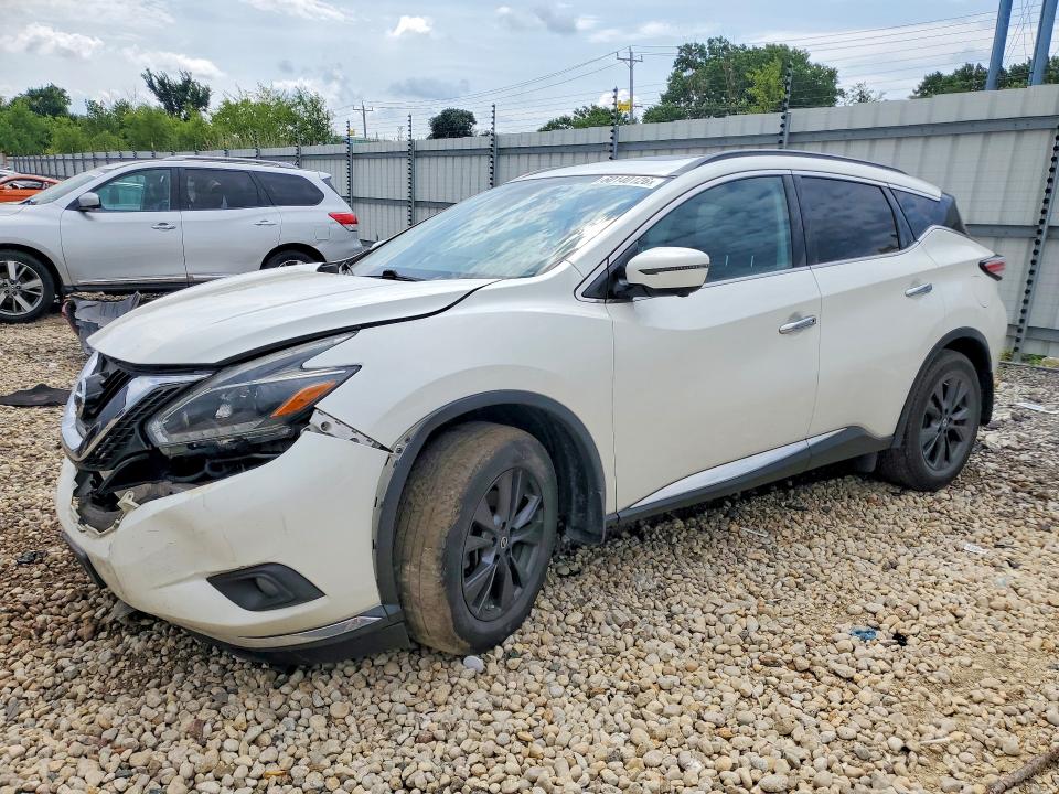 Aukcja sprzedaży 2018 Nissan Murano, vin: 5N1AZ2MH4JN164017, numer aukcji: 60140126