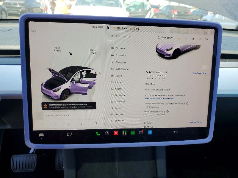 Продаж на аукціоні авто 2024 Tesla Model Y, vin: 7SAYGDEE5RF151198, номер лоту: 60206536