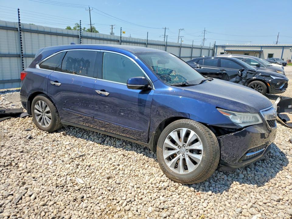 59381776 :رقم المزاد ، 5FRYD4H4XEB048814 vin ، 2014 Acura Mdx مزاد بيع