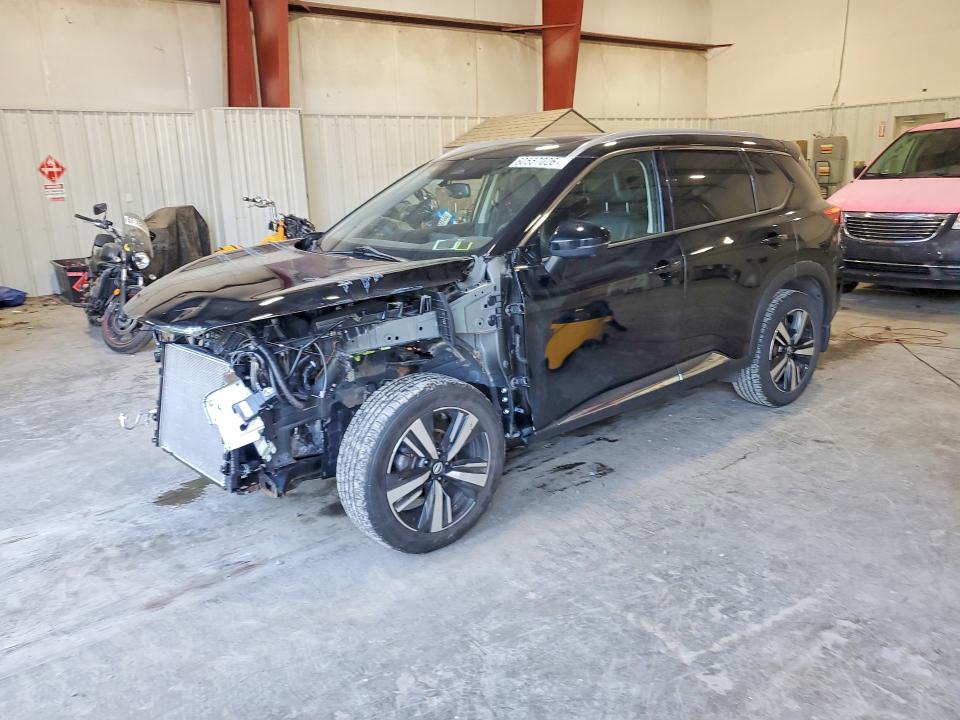 60557026 :رقم المزاد ، JN8AT3CB4MW240542 vin ، 2021 Nissan Rogue مزاد بيع