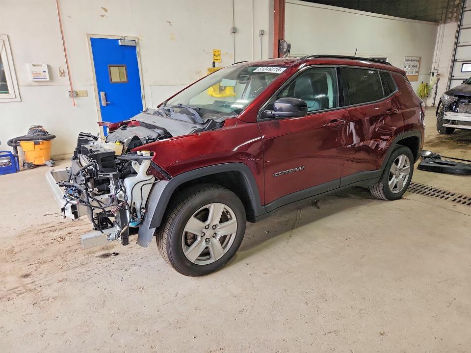Aukcja sprzedaży 2022 Jeep Compass, vin: 3C4NJDBB7NT124060, numer aukcji: 61049216