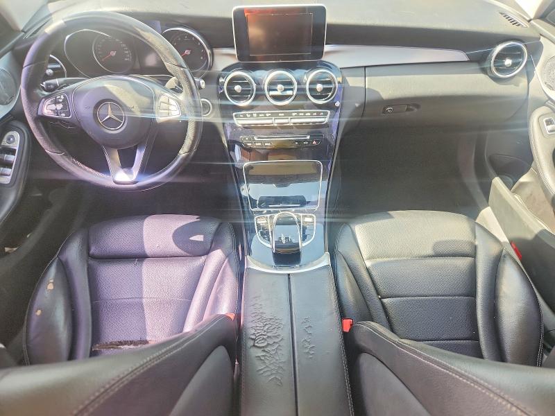 61478206 :رقم المزاد ، 55SWF4JB0FU045285 vin ، 2015 Mercedes-benz C مزاد بيع